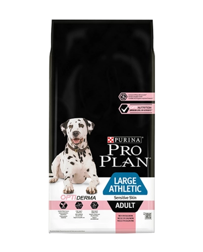 PRO PLAN Large Athletic Adult OPTIDERMA lazacban gazdag száraz eledel