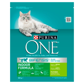 PURINA ONE Indoor Formula száraz macskaeledel (800g)